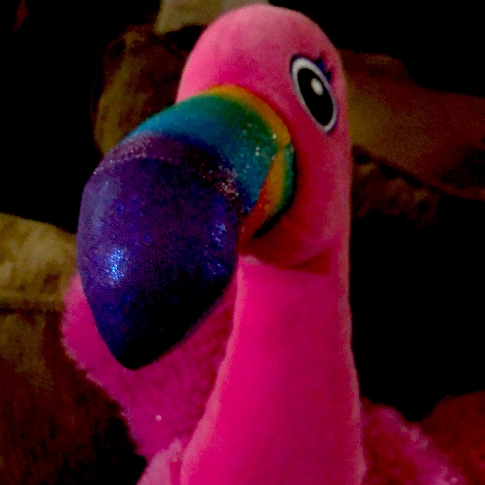 Build a bear pink flamingo